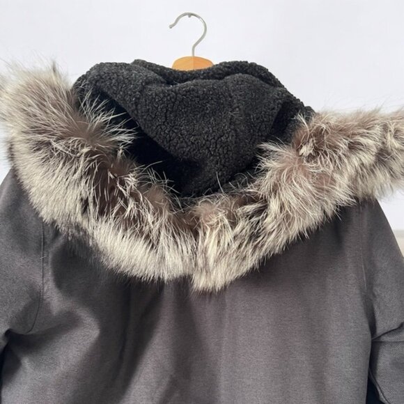 Valanga AllWeather Winter Coat with Fur HoodSize L10 - Picture 8 of 11